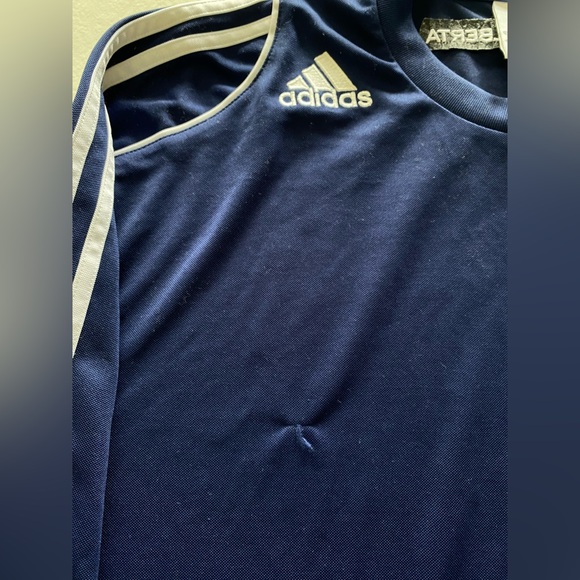 Lot of 2 Adidas Jacket and Long Sleeve T- Shirt Size L/XL Men - Picture 8 of 10